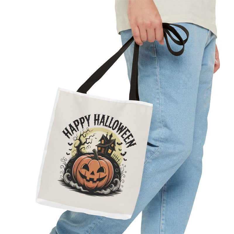 Halloween Tote Bag with Pumpkin and Haunted House Design, Eco-Friendly Shopping Bag, Halloween Decor, Trick or Treat Tote, Gift for [...]