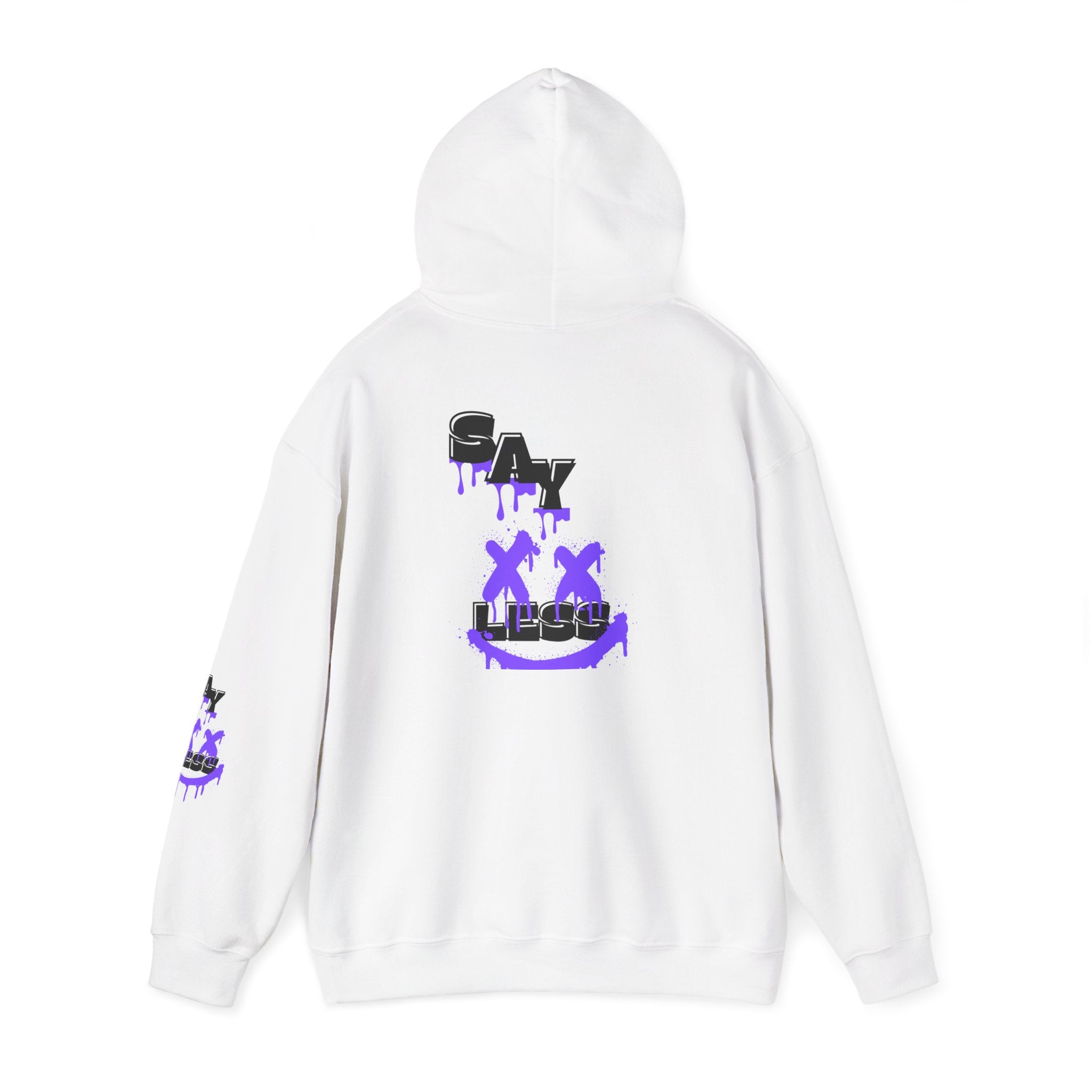 Say Less Unisex Hoodie - Graffiti Style, Casual Wear, Graphic Sweatshirt, Art Lover Gift, Urban Fashion