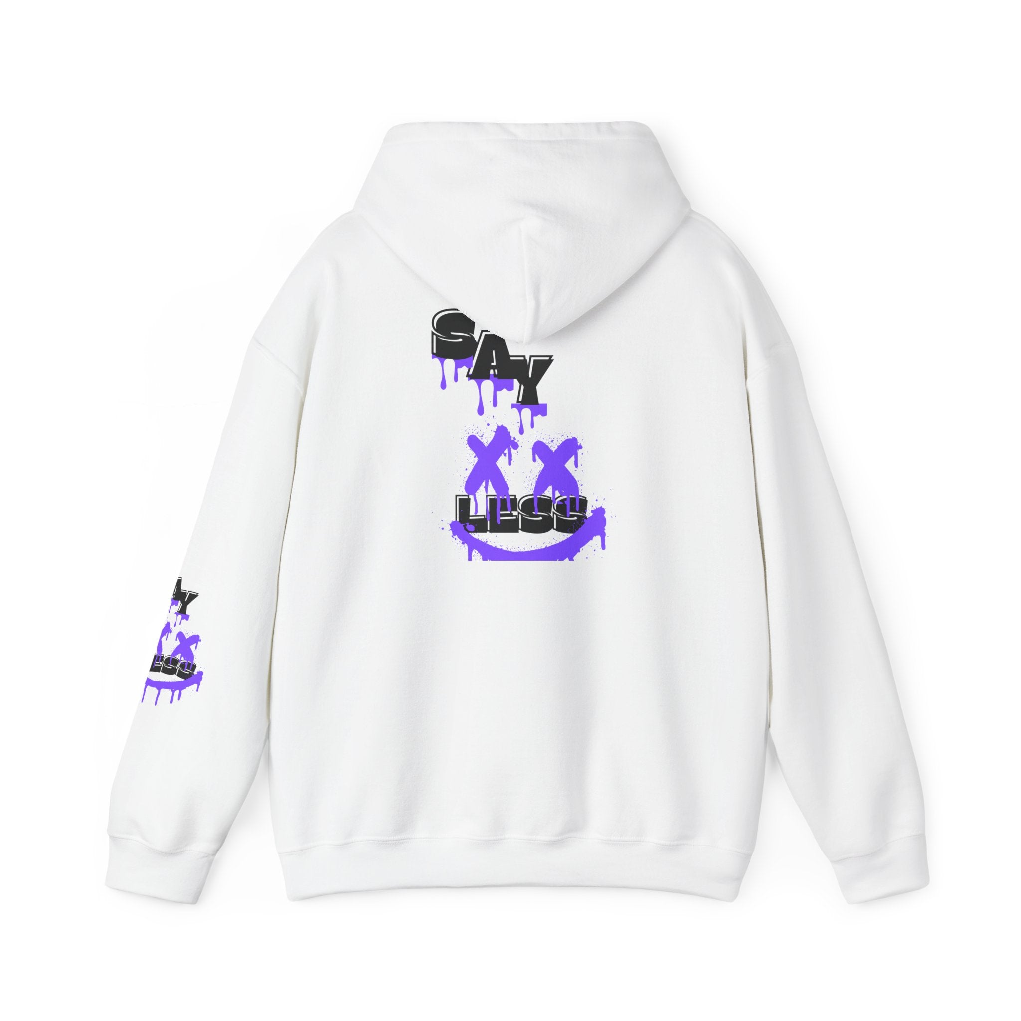 Say Less Unisex Hoodie - Graffiti Style, Casual Wear, Graphic Sweatshirt, Art Lover Gift, Urban Fashion
