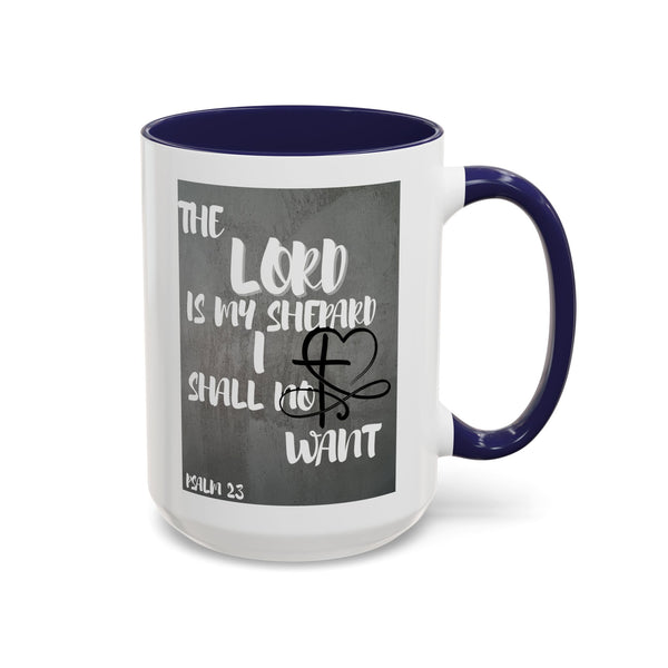 Inspirational Coffee Mug - Psalm 23