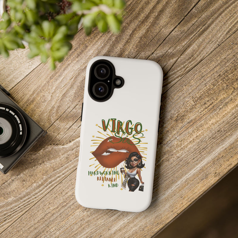 Virgo Phone Case - Zodiac Sign, Astrological Gift for Her, Cute & Stylish Tough Case, Phone Accessories for Virgo Women