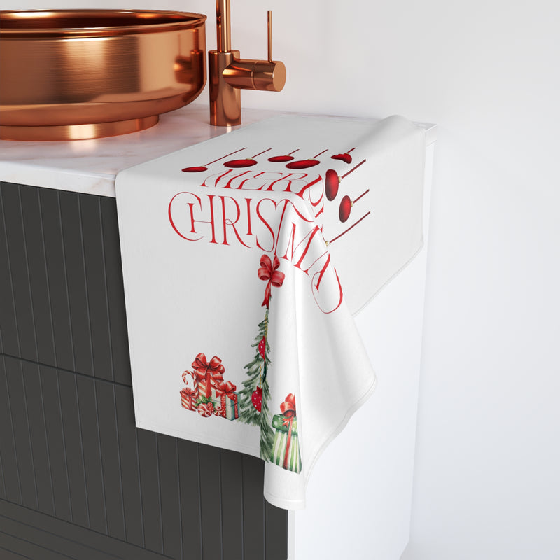 Merry Christmas Hand Towel