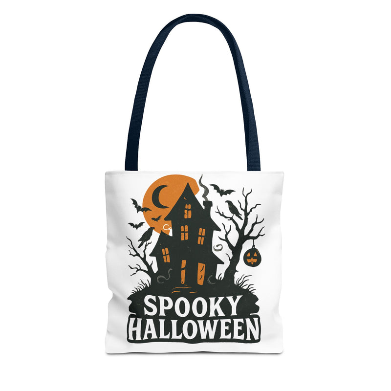 Halloween Spooky Tote Bag, Perfect for Trick-or-Treating, Eco-Friendly Shopping, Fall Celebrations, Party Favors, Halloween Decor