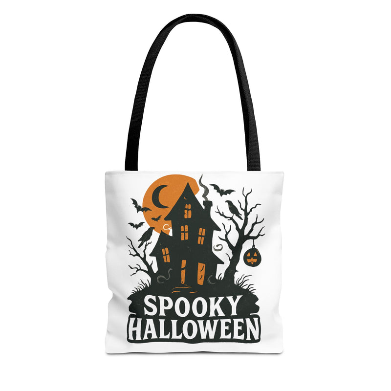 Halloween Spooky Tote Bag, Perfect for Trick-or-Treating, Eco-Friendly Shopping, Fall Celebrations, Party Favors, Halloween Decor