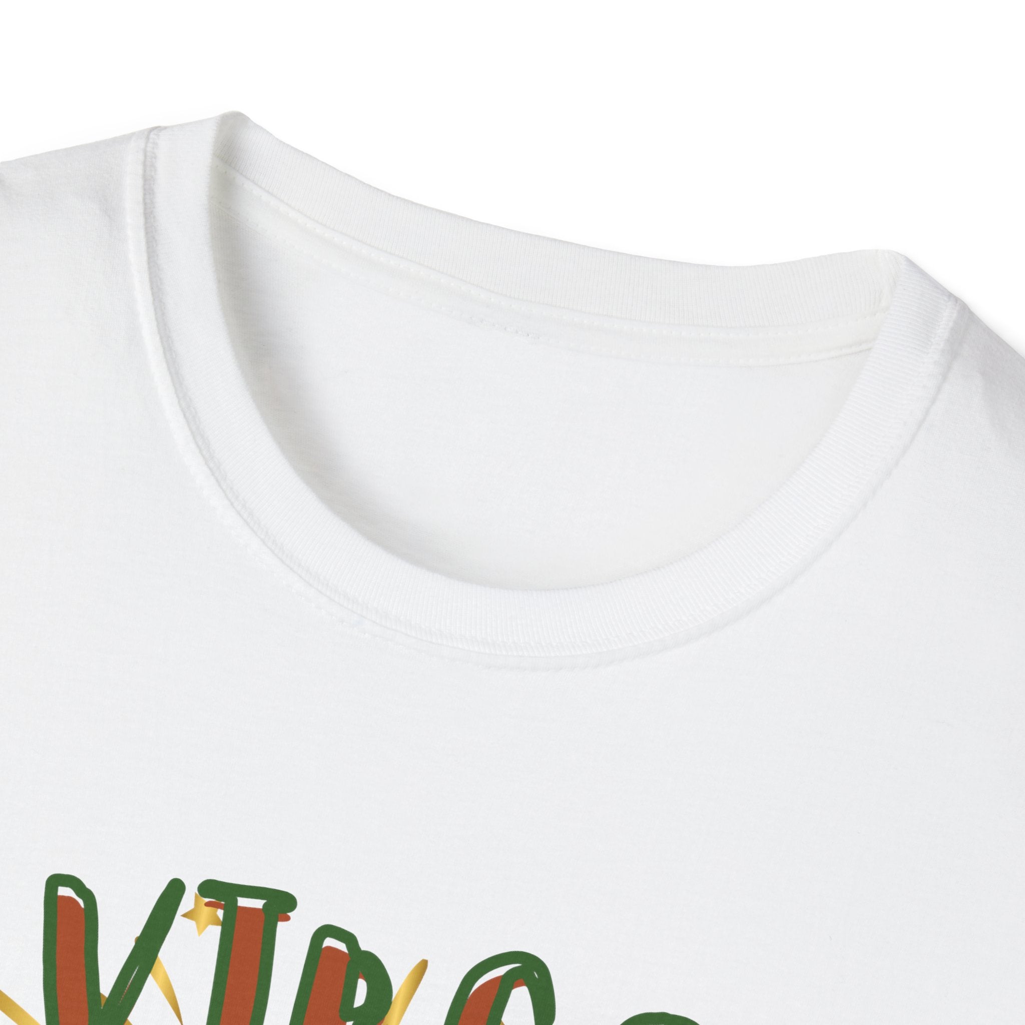 Virgo Lip Print Unisex Softstyle T-Shirt, Astrology Gift, Zodiac Tee, Birthday Apparel, Horoscope Shirt