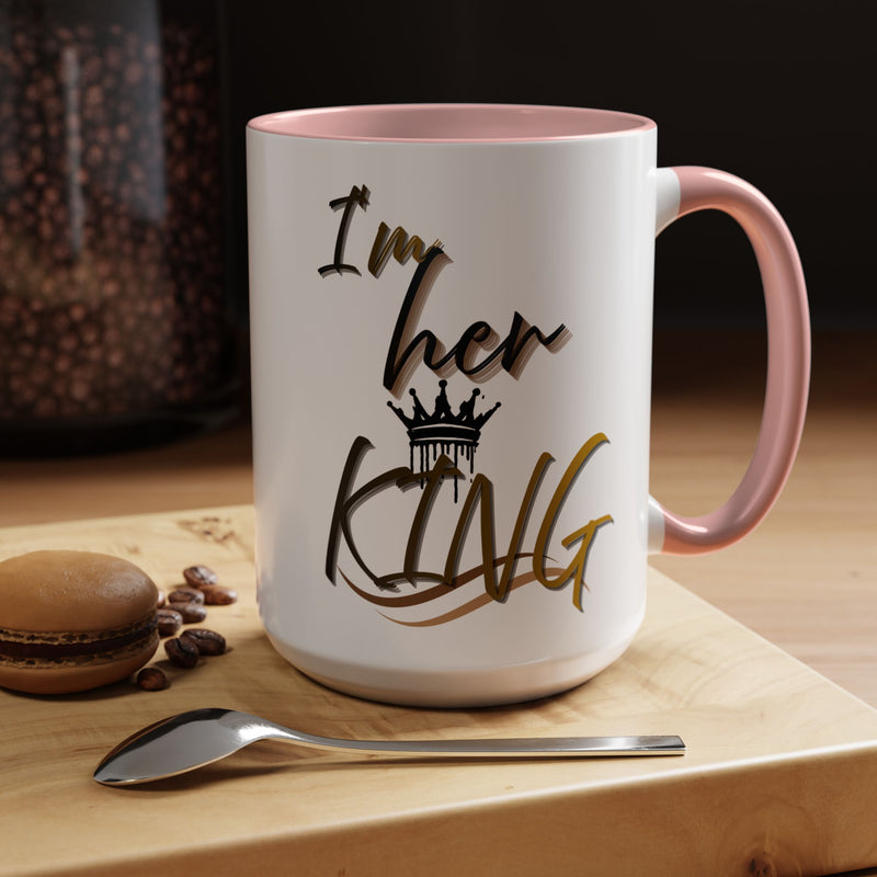 Royal Couple Coffee Mug Set - "I'm Her King & I'm His Queen"