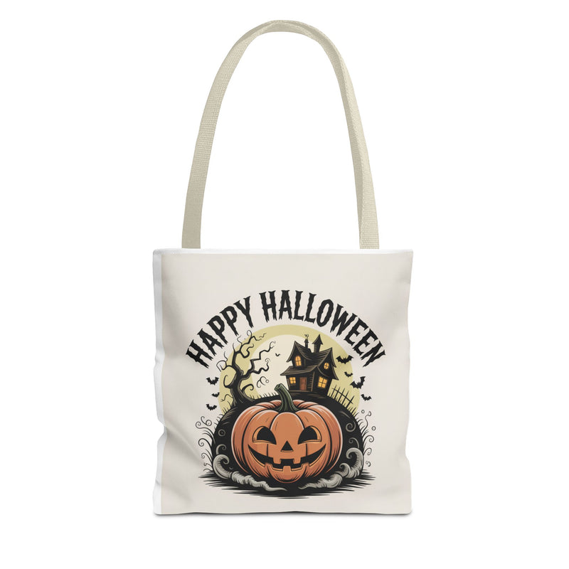 Halloween Tote Bag with Pumpkin and Haunted House Design, Eco-Friendly Shopping Bag, Halloween Decor, Trick or Treat Tote, Gift for [...]