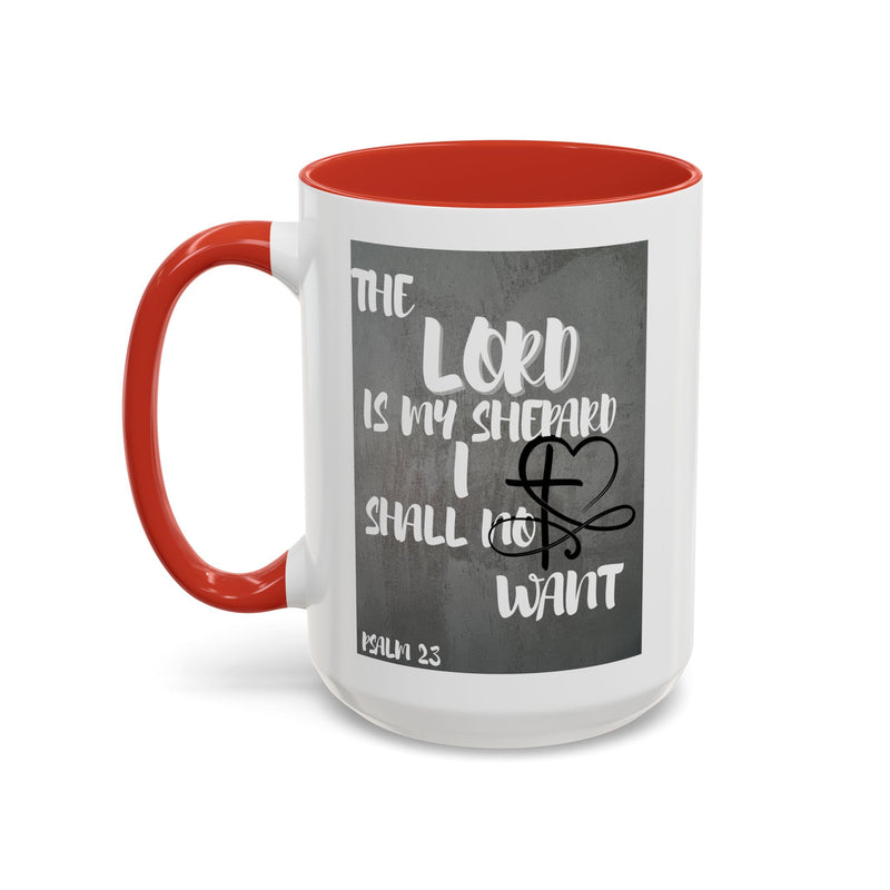 Inspirational Coffee Mug - Psalm 23