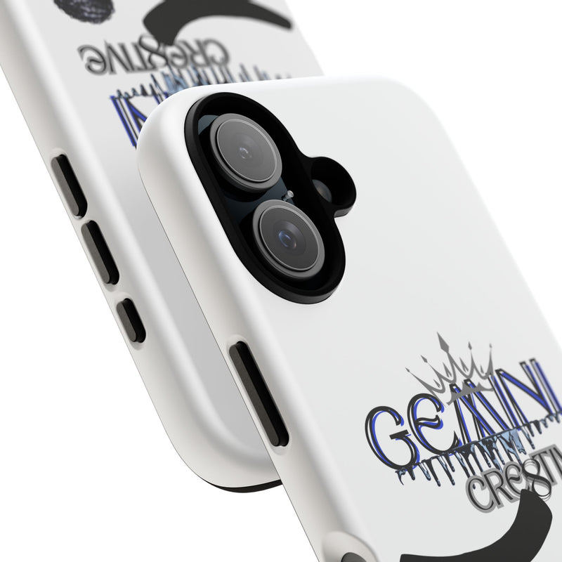 Gemini Creative Phone Case, Customizable Tough Cases, Zodiac Gifts, Astrology Accessories, Birthday Present