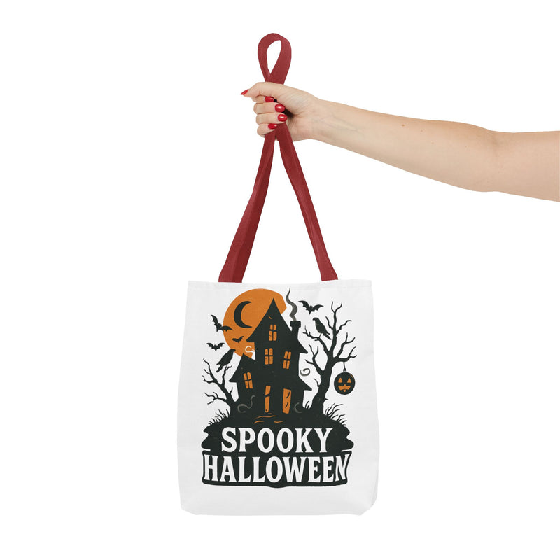 Halloween Spooky Tote Bag, Perfect for Trick-or-Treating, Eco-Friendly Shopping, Fall Celebrations, Party Favors, Halloween Decor