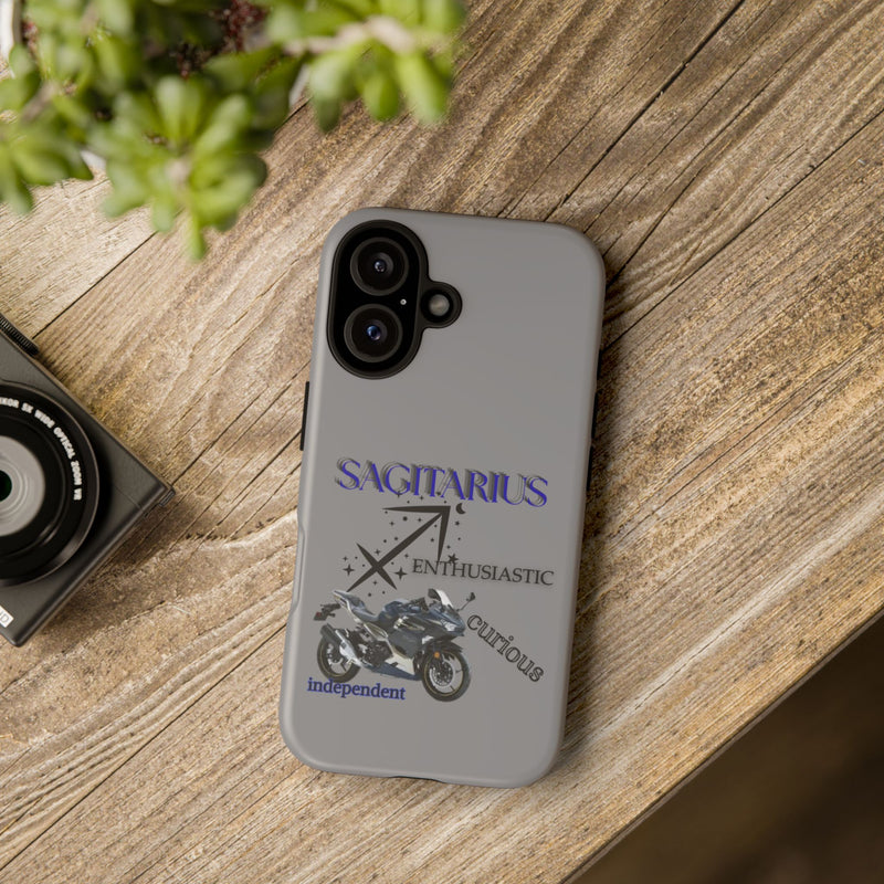 Sagittarius Phone Case - Cosmic Enthusiasm, Astrology Gift, Independent Aesthetic, Unique Phone Accessories, Custom Zodiac Cases