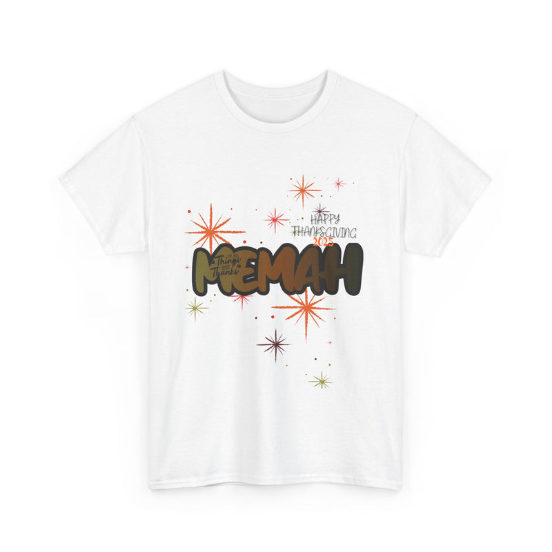 Thanksgiving T-Shirt, Gift for Humor Lovers, Unisex Heavy Cotton Tee, Meme Enthusiast Apparel, Comfy Casual Wear