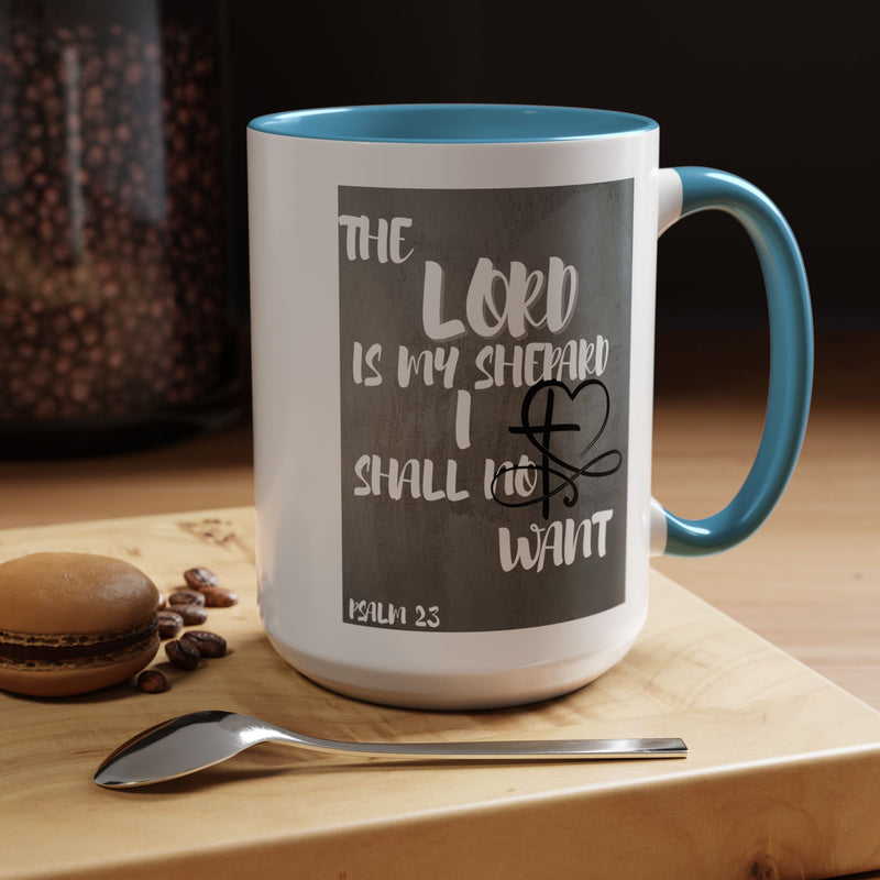 Inspirational Coffee Mug - Psalm 23