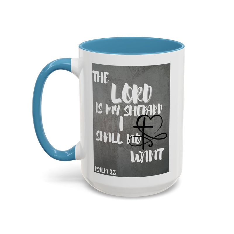 Inspirational Coffee Mug - Psalm 23