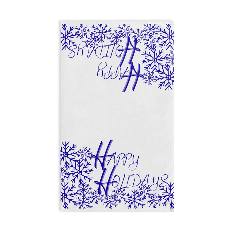 Snowflake Holiday Hand Towel - Festive Winter Decor