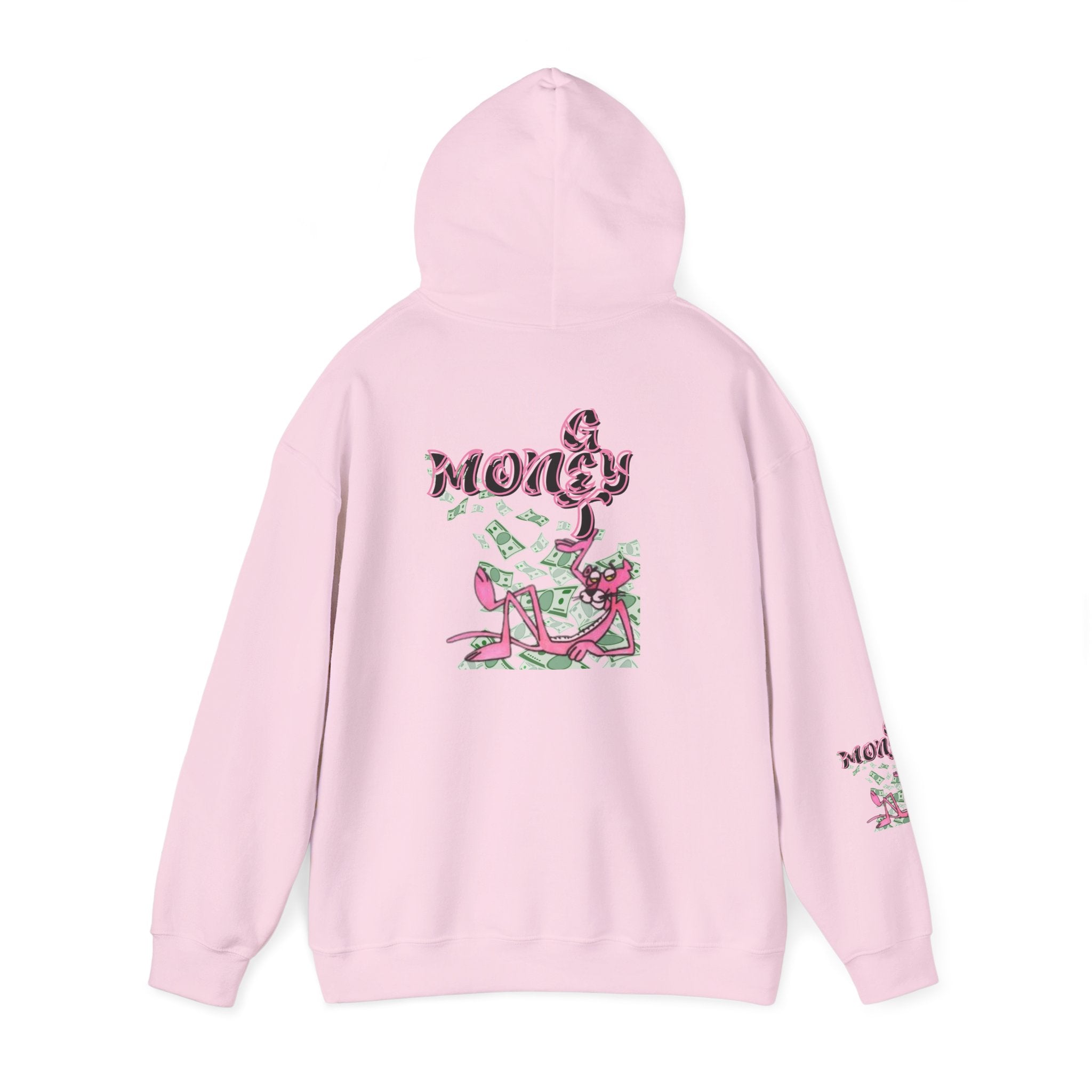 Money Vibes Hooded Sweatshirt - Cozy Streetwear, Unisex Fashion, Gift for Him/Her, Casual Everyday Wear, Perfect for Casual Outings