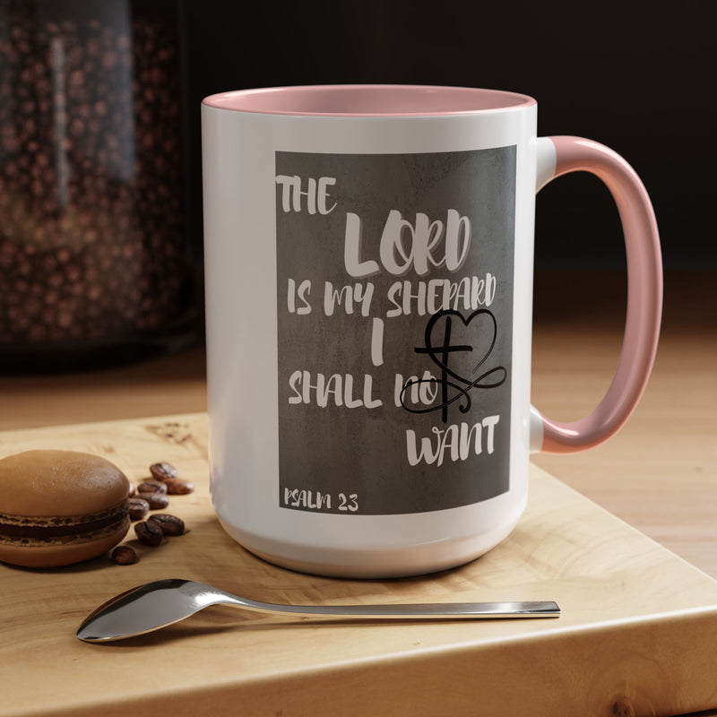 Inspirational Coffee Mug - Psalm 23