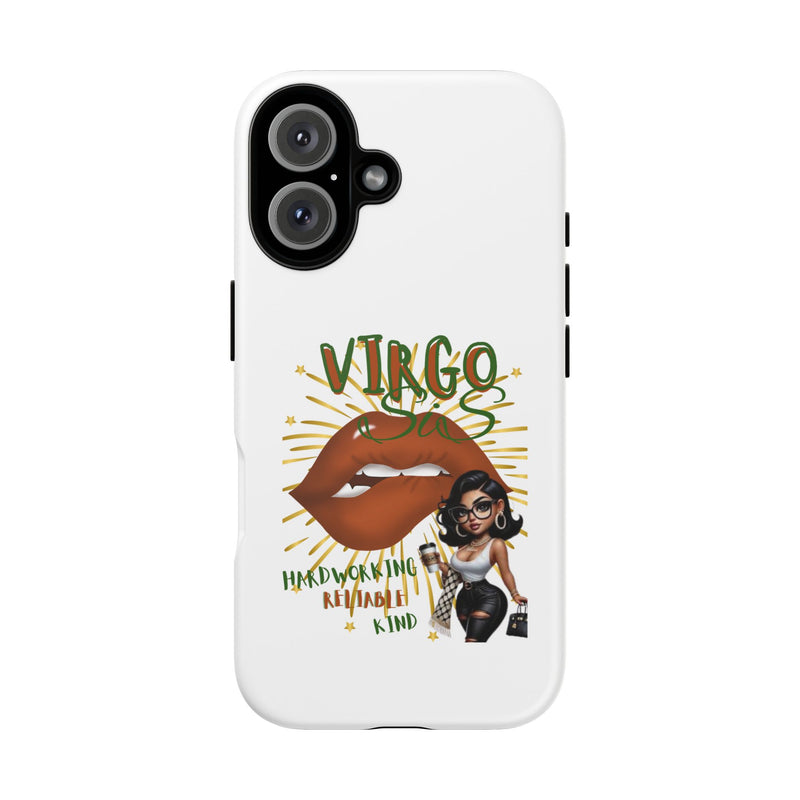 Virgo Phone Case - Zodiac Sign, Astrological Gift for Her, Cute & Stylish Tough Case, Phone Accessories for Virgo Women