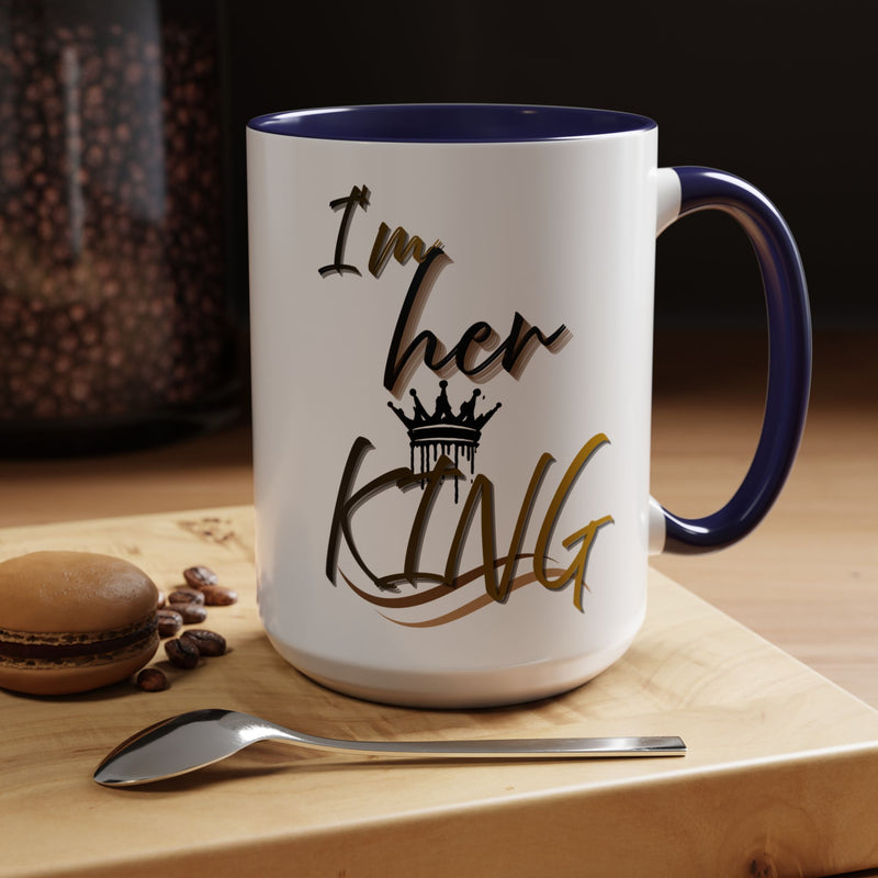 Royal Couple Coffee Mug Set - "I'm Her King & I'm His Queen"
