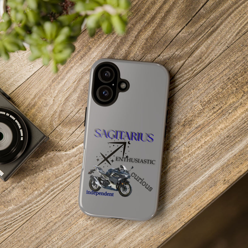 Sagittarius Phone Case - Cosmic Enthusiasm, Astrology Gift, Independent Aesthetic, Unique Phone Accessories, Custom Zodiac Cases