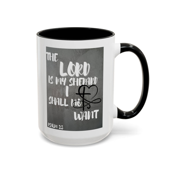 Inspirational Coffee Mug - Psalm 23