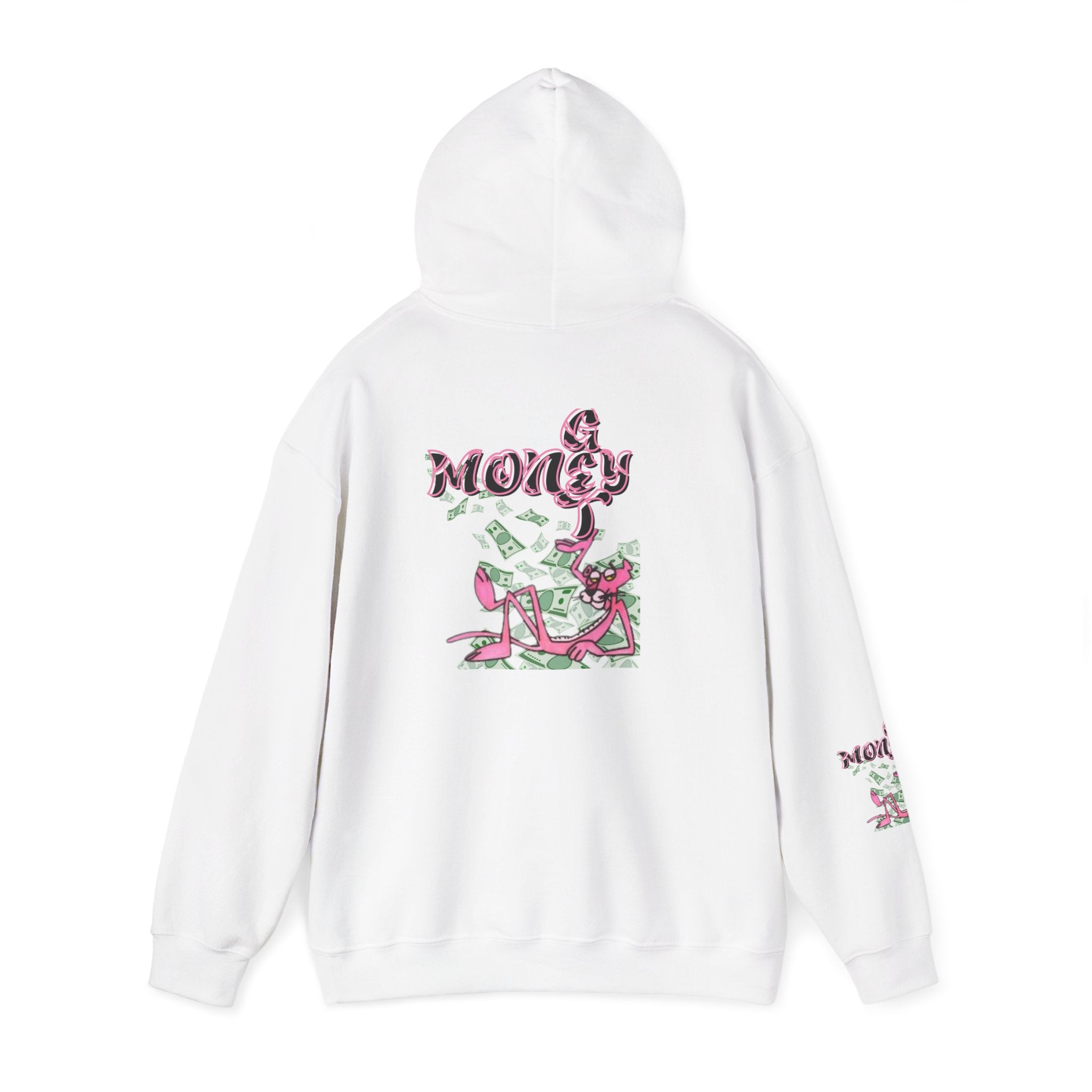 Money Vibes Hooded Sweatshirt - Cozy Streetwear, Unisex Fashion, Gift for Him/Her, Casual Everyday Wear, Perfect for Casual Outings