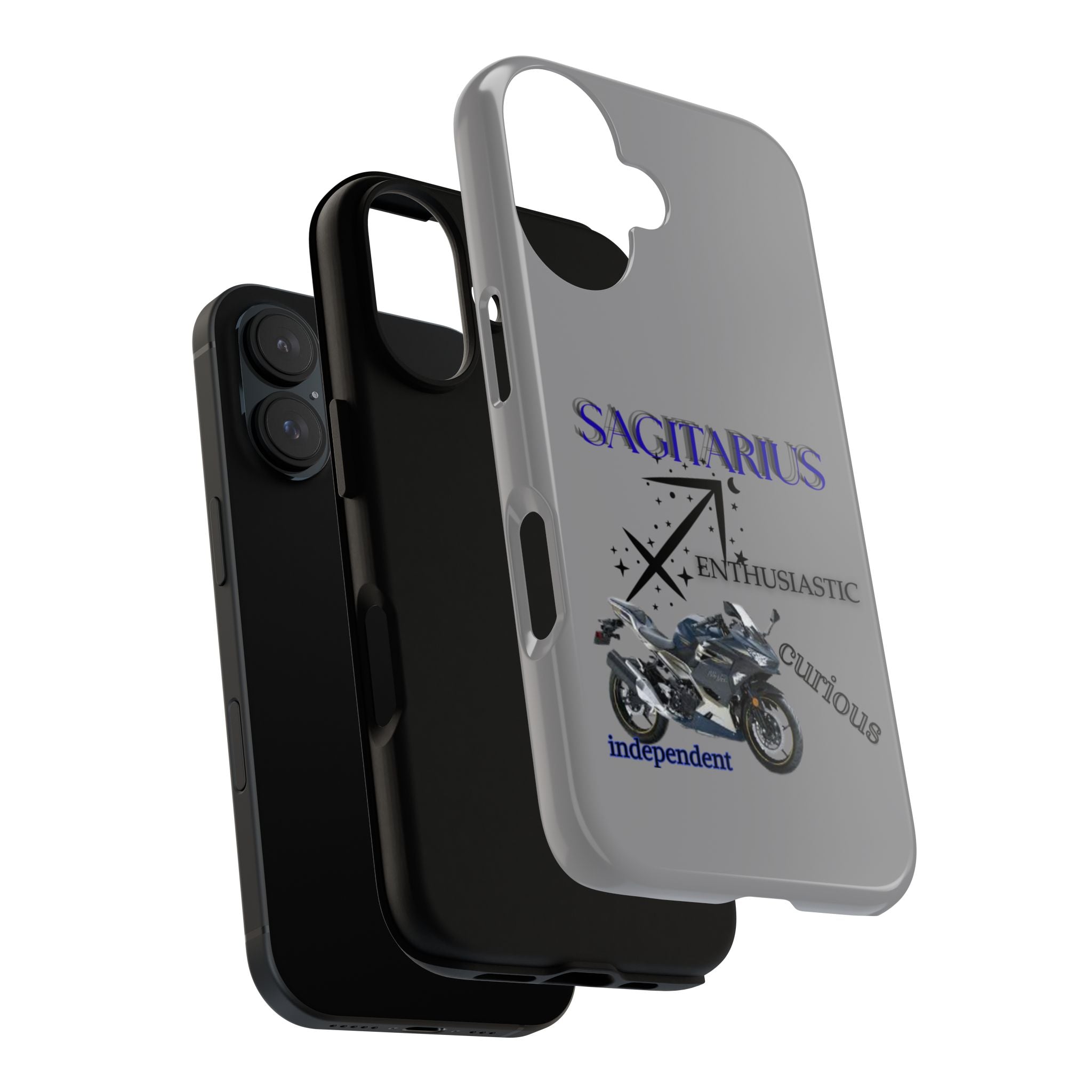 Sagittarius Phone Case - Cosmic Enthusiasm, Astrology Gift, Independent Aesthetic, Unique Phone Accessories, Custom Zodiac Cases