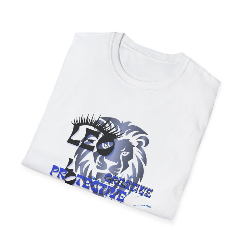 Unisex Graphic T-Shirt, Bold Lion Design, Motivational Gift, Casual Wear, Unique Quote Tee, Perfect for Animal Lovers