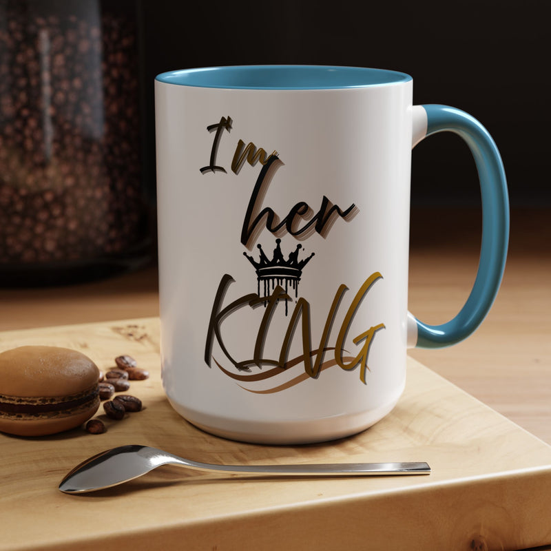 Royal Couple Coffee Mug Set - "I'm Her King & I'm His Queen"