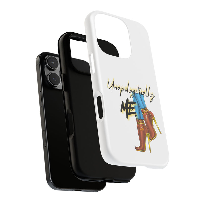 Chic Phone Case with 'Unapologetically Me' Design | Stylish Tough Cases for Fashion Lovers, Gift for Her, Trendy Phone Accessories