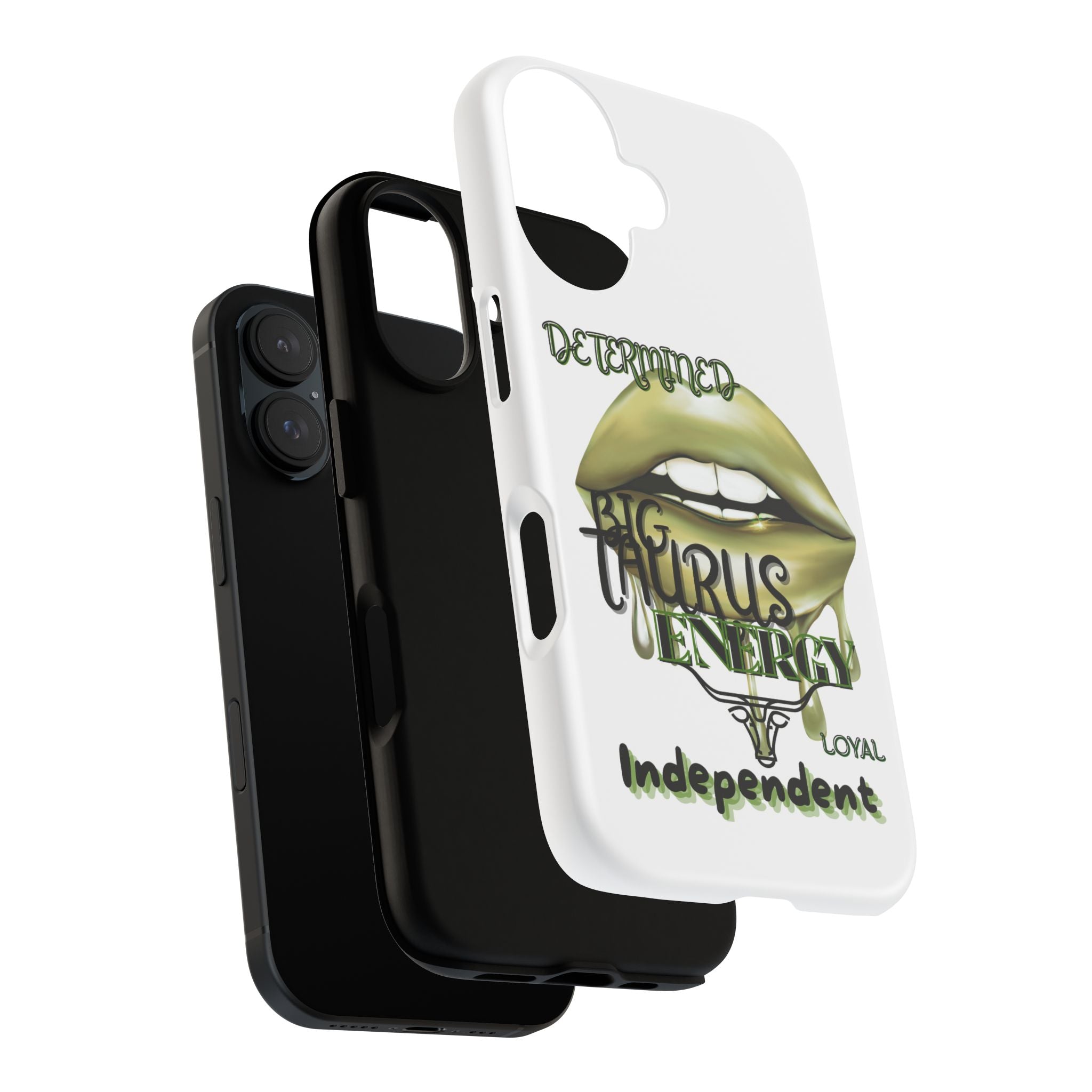 Taurus Phone Case, Bold Astrology Design, Determined & Loyal, Gift for Zodiac Lovers, Birthday Present