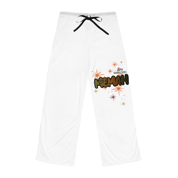 Women's Pajama Pants with Fun Graphic Print