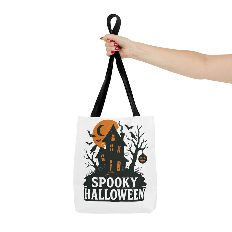 Halloween Spooky Tote Bag, Perfect for Trick-or-Treating, Eco-Friendly Shopping, Fall Celebrations, Party Favors, Halloween Decor