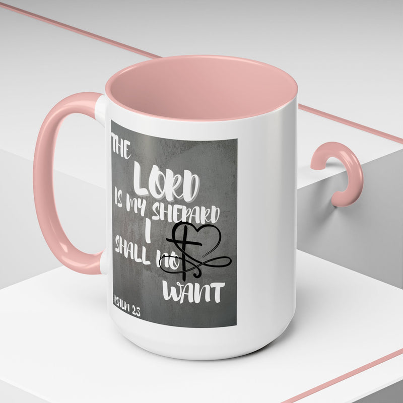Inspirational Coffee Mug - Psalm 23