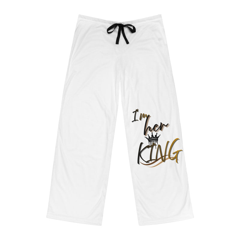 Men's King Pajama Pants - I'm Her King AOP Sleepwear