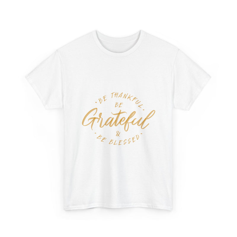 Grateful & Blessed Unisex Heavy Cotton Tee