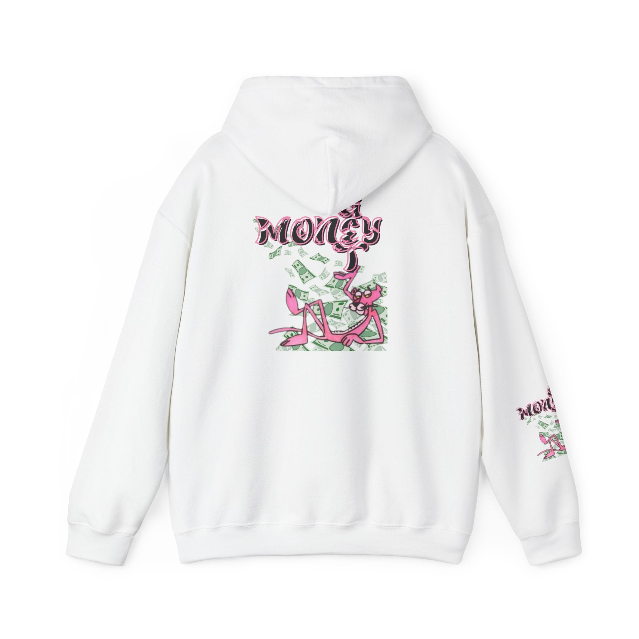 Money Vibes Hooded Sweatshirt - Cozy Streetwear, Unisex Fashion, Gift for Him/Her, Casual Everyday Wear, Perfect for Casual Outings
