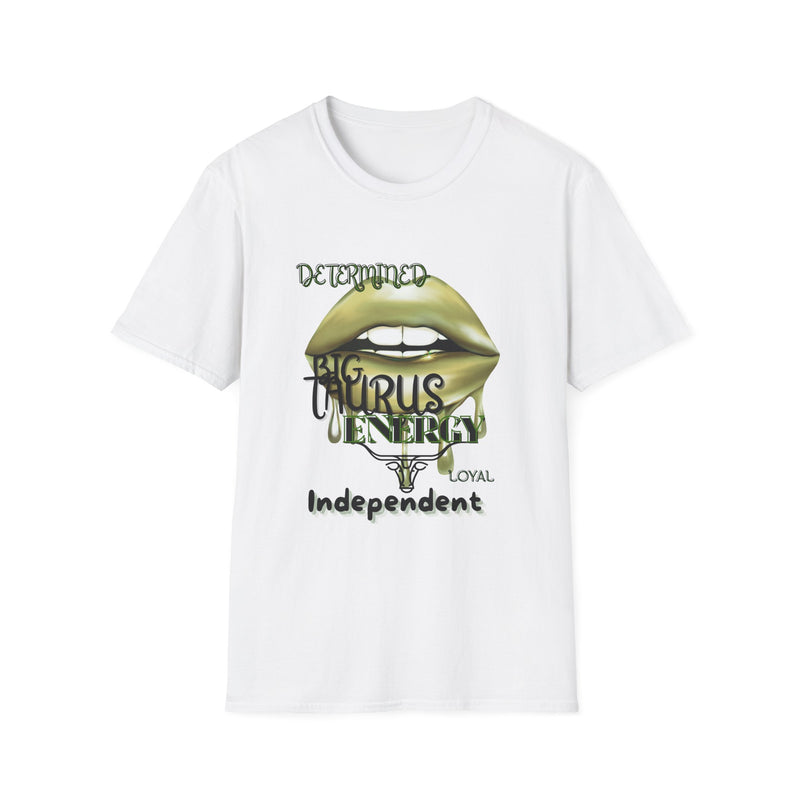 Taurus Energy T-Shirt, Unisex Zodiac Tee, Horoscope Gift, Astrology Clothing, Determined Independent Style, Birthday Celebration Outfit