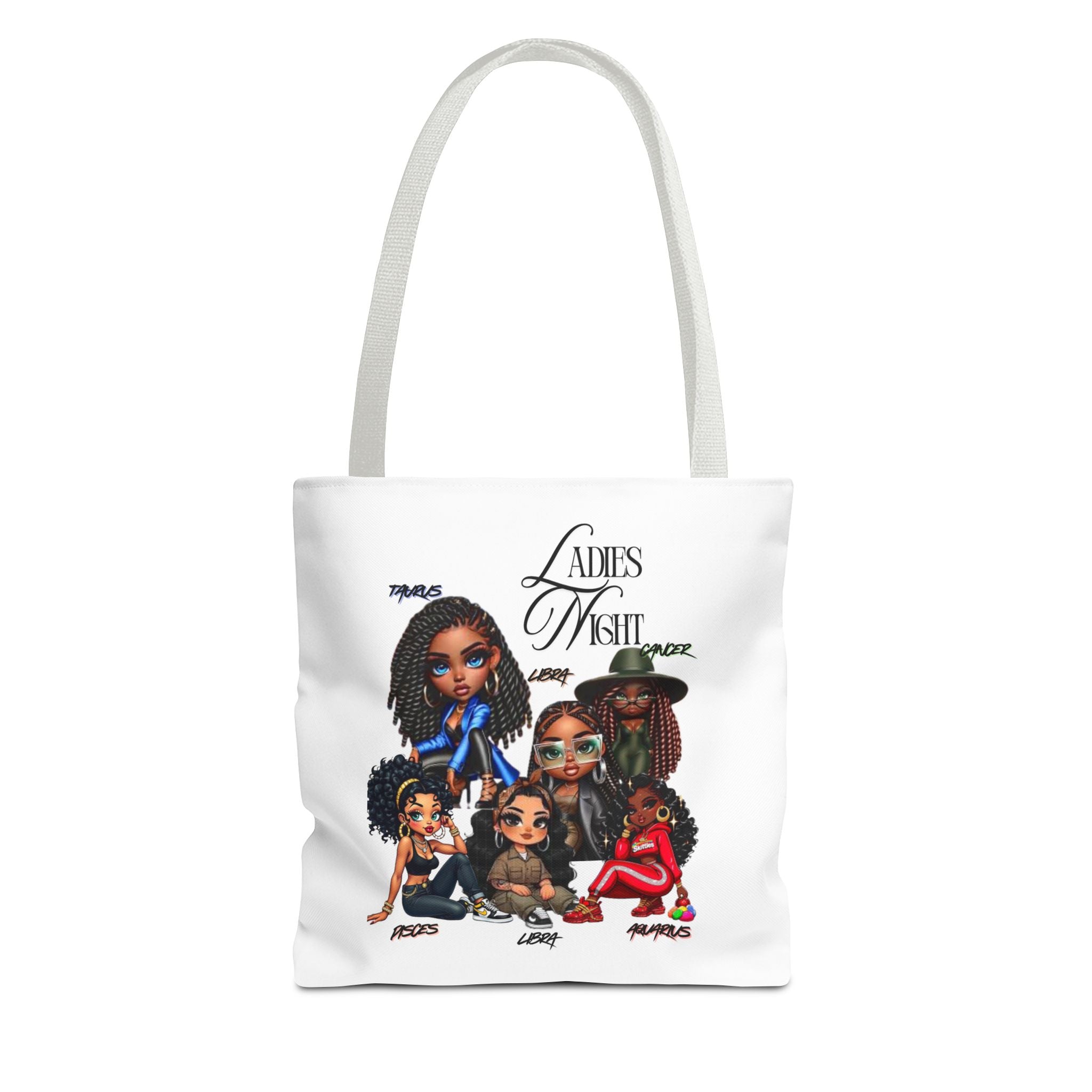 Ladies Night Chic Tote Bag, Stylish Eco-Friendly Shopping Tote, Perfect Gift for Friends, Fun Ladies' Night Out Accessory, Unique Custom Bag