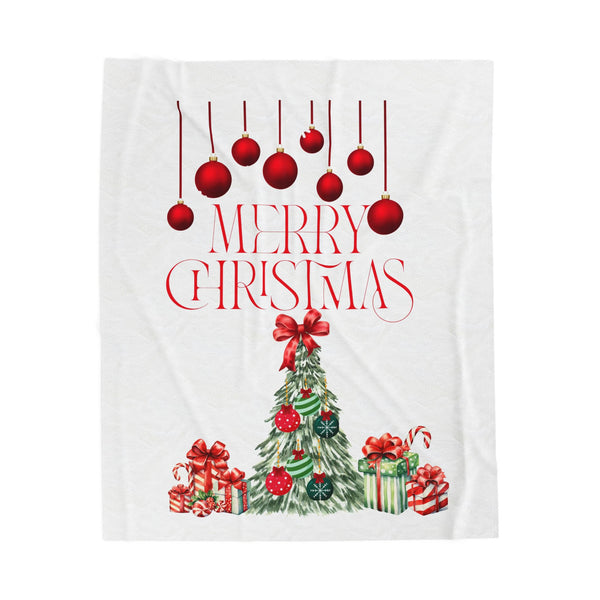 Christmas Velveteen Plush Blanket