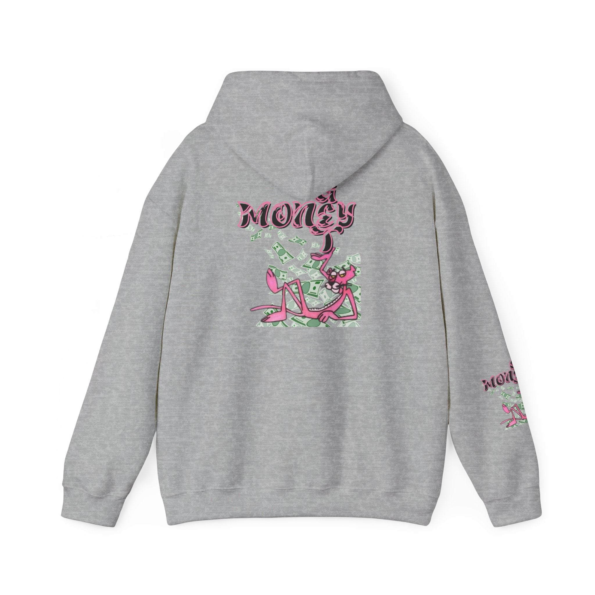 Money Vibes Hooded Sweatshirt - Cozy Streetwear, Unisex Fashion, Gift for Him/Her, Casual Everyday Wear, Perfect for Casual Outings