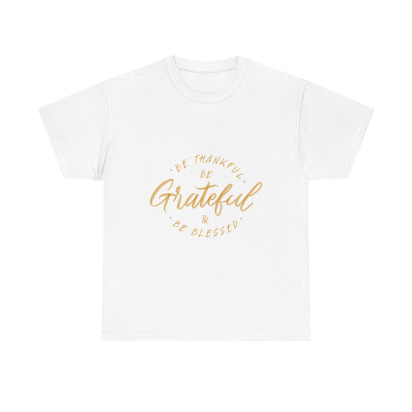 Grateful & Blessed Unisex Heavy Cotton Tee