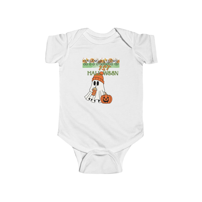 Halloween Infant Bodysuit - Adorable Baby Costume, Cute Ghost Design, Perfect for Fall Celebrations, Baby Shower Gift, Newborn Outfit, [...]