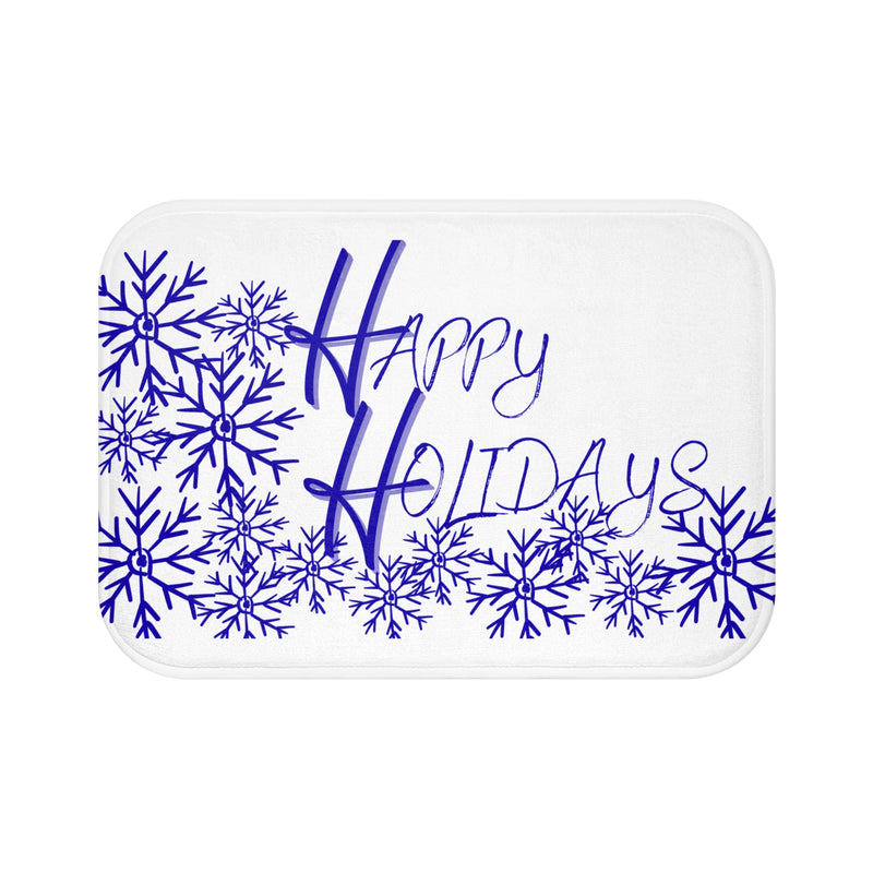 Snowflake Bath Mat - Happy Holidays Decor
