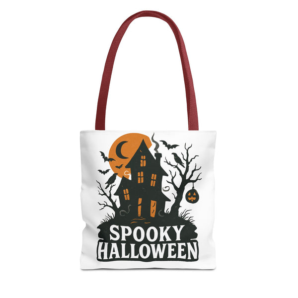 Halloween Spooky Tote Bag, Perfect for Trick-or-Treating, Eco-Friendly Shopping, Fall Celebrations, Party Favors, Halloween Decor