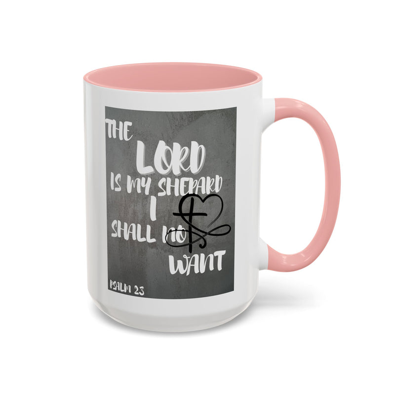 Inspirational Coffee Mug - Psalm 23