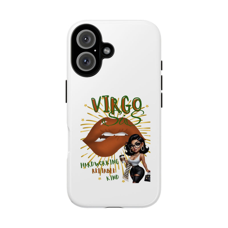 Virgo Phone Case - Zodiac Sign, Astrological Gift for Her, Cute & Stylish Tough Case, Phone Accessories for Virgo Women