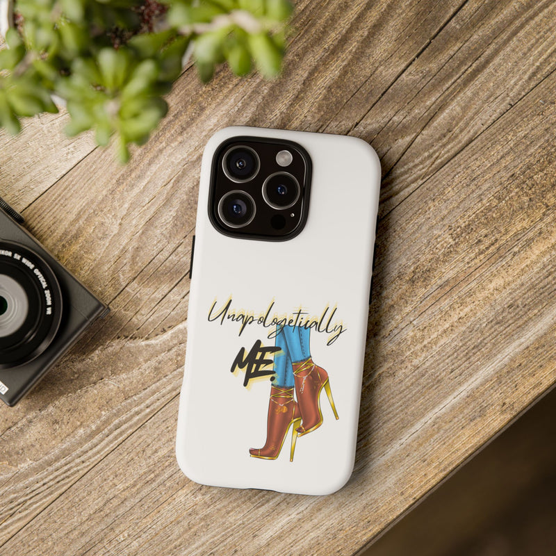 Chic Phone Case with 'Unapologetically Me' Design | Stylish Tough Cases for Fashion Lovers, Gift for Her, Trendy Phone Accessories