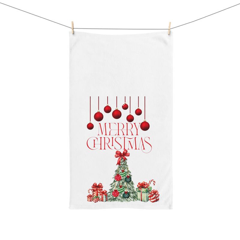 Merry Christmas Hand Towel
