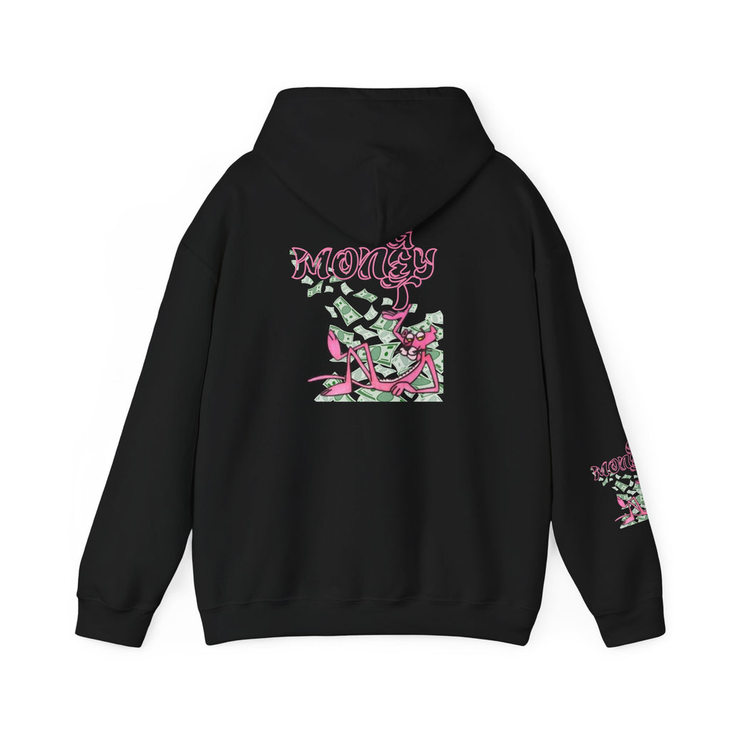 Money Vibes Hooded Sweatshirt - Cozy Streetwear, Unisex Fashion, Gift for Him/Her, Casual Everyday Wear, Perfect for Casual Outings